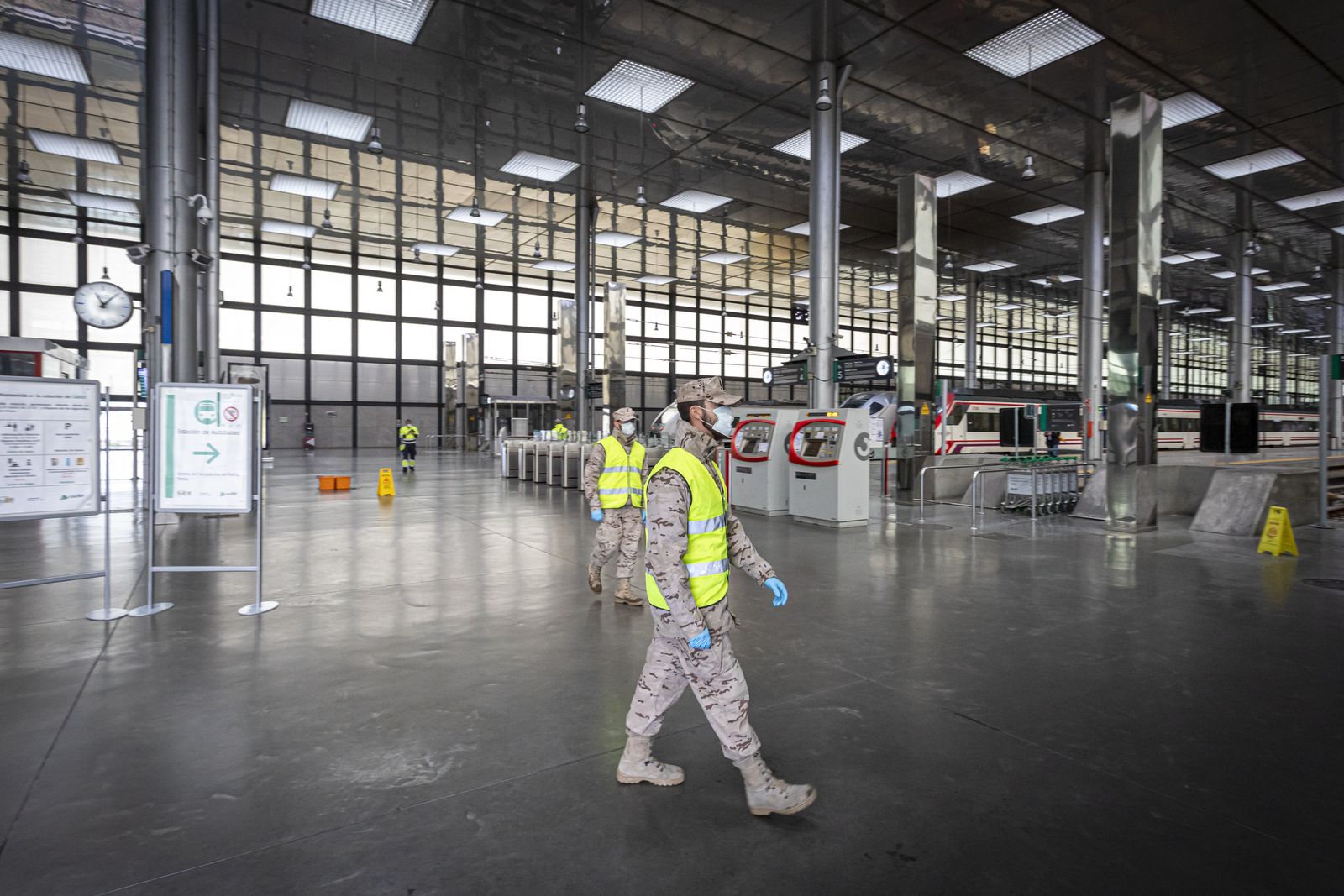 Presencia de ila Infanteria de Marina en Cádiz