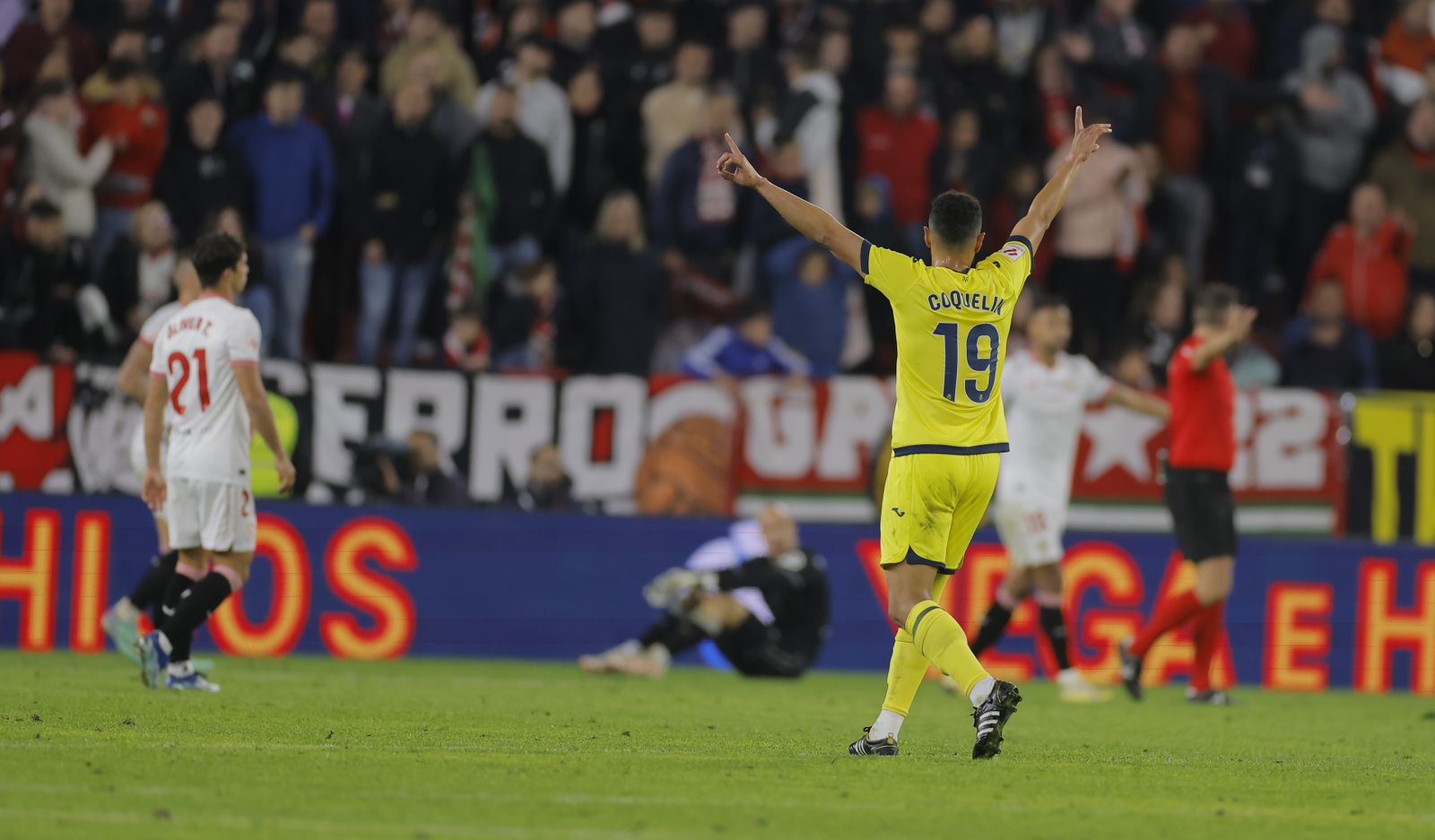 Las fotos del Sevilla fc-Villarreal