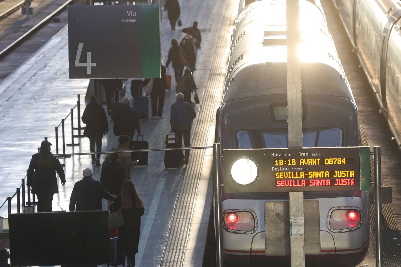 Estación de María Zambrano de Málaga.