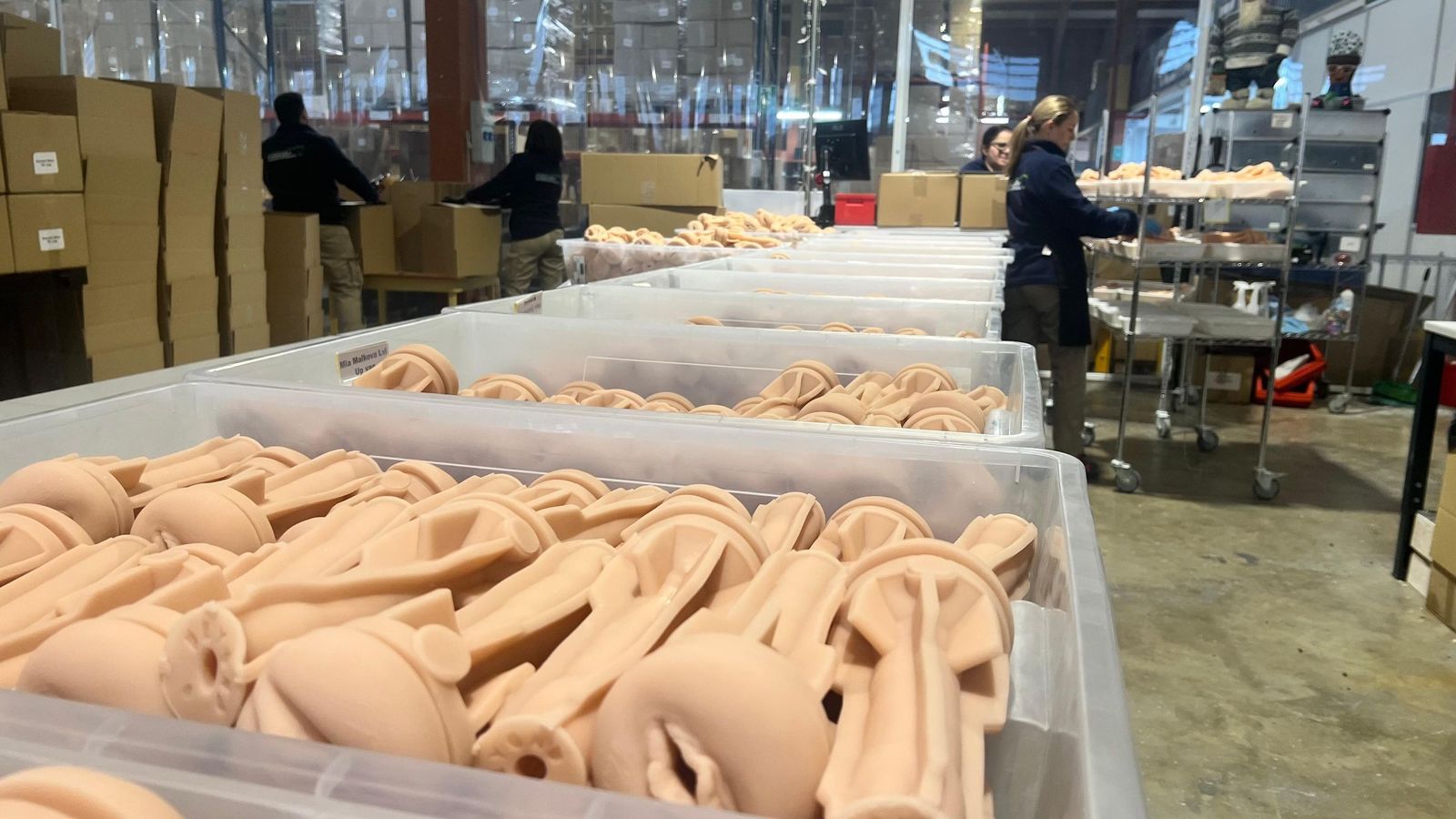 En Fleshlight, se exportan juguetes sexuales a todas partes de Europa