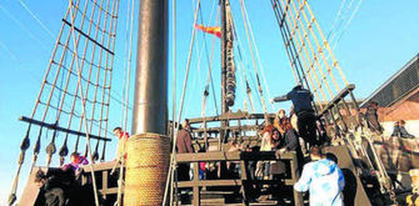 Último día para visitar la réplica de la Nao Victoria