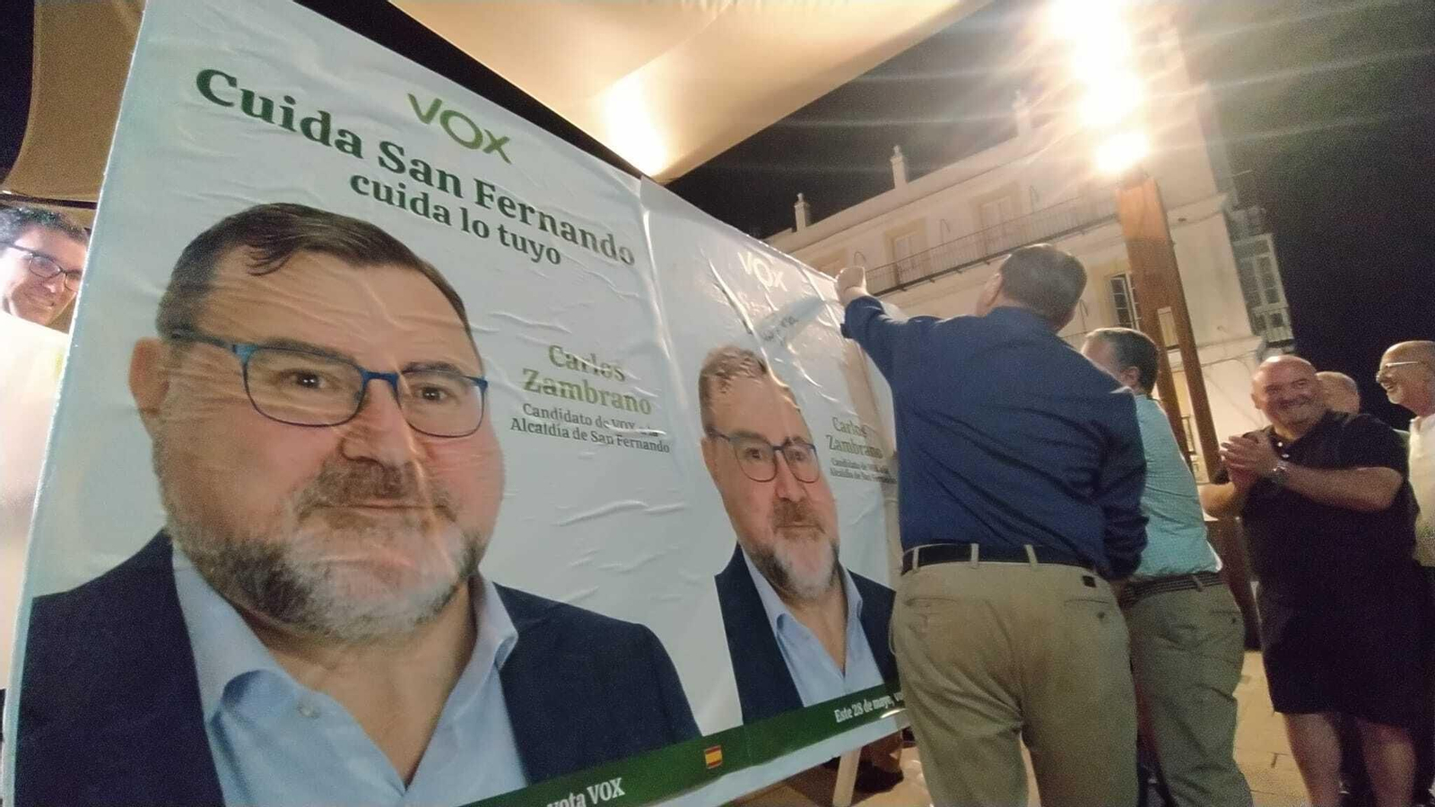 Las imágenes del comienzo de la campaña en San Fernando