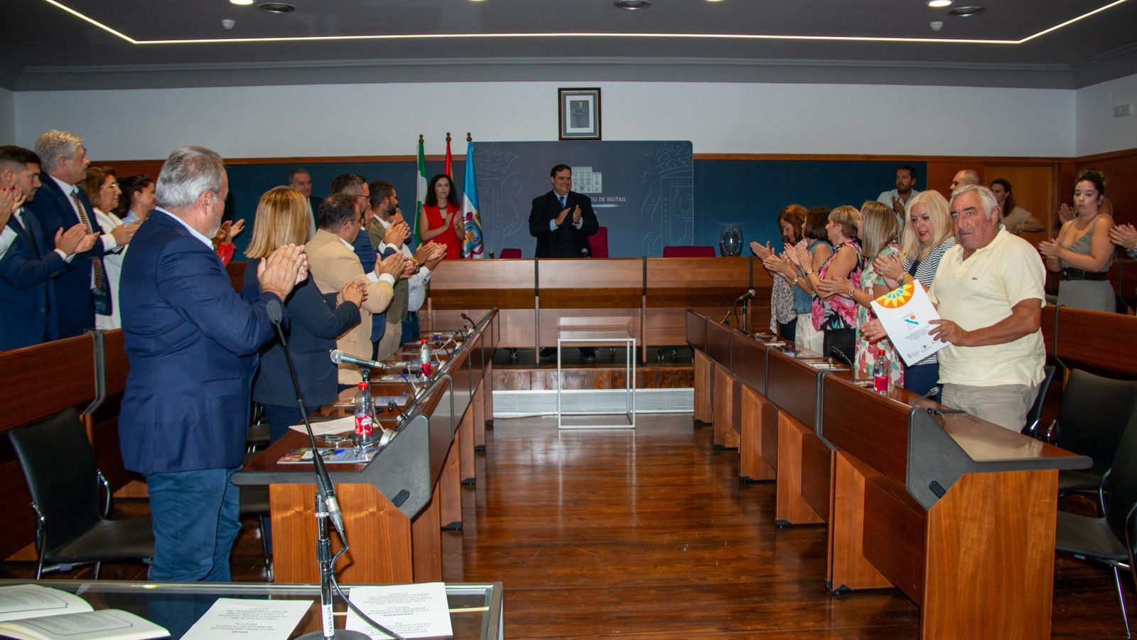 Momento de la toma de posesión