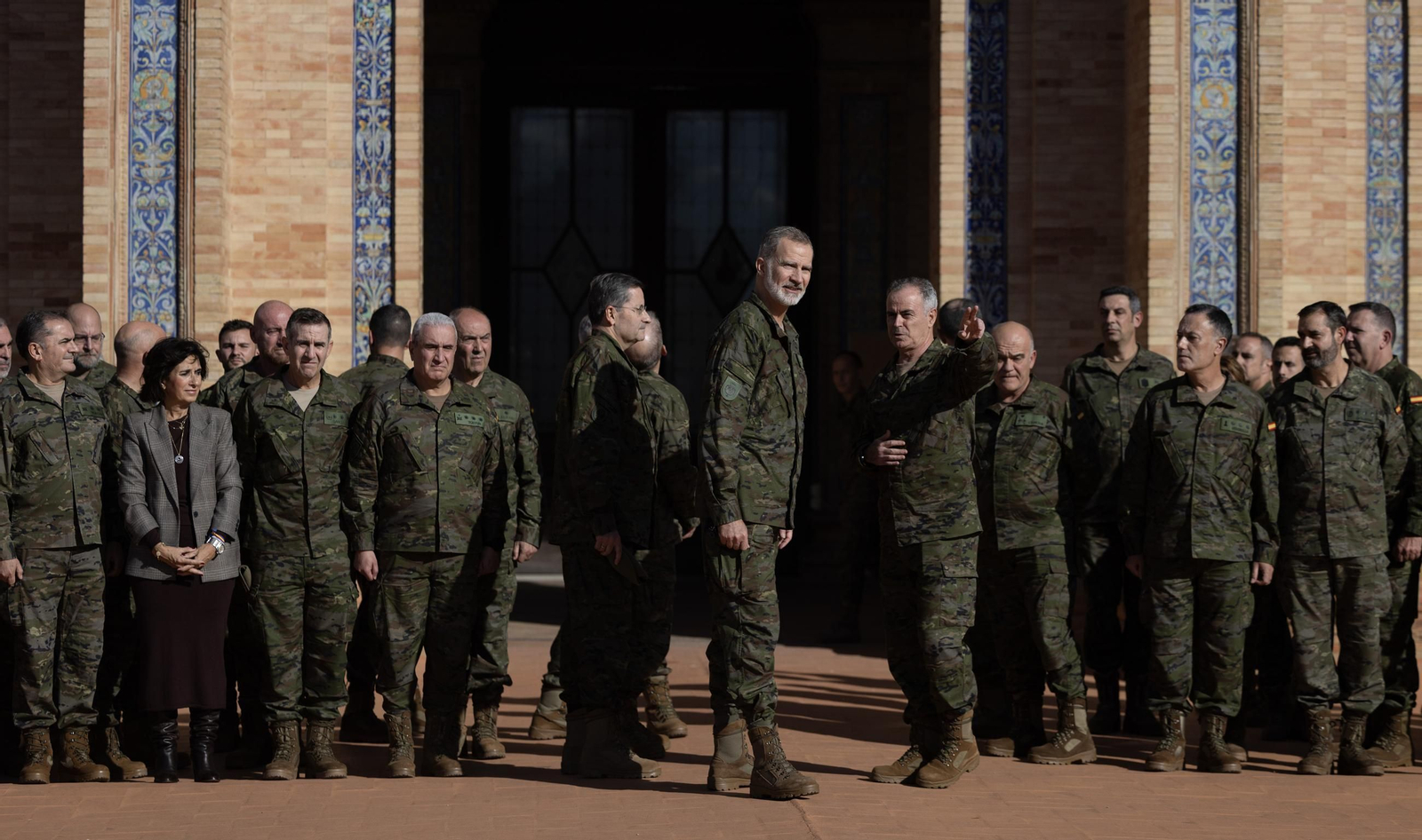 Las fotos de la visita de Felipe Vl a Capitanía