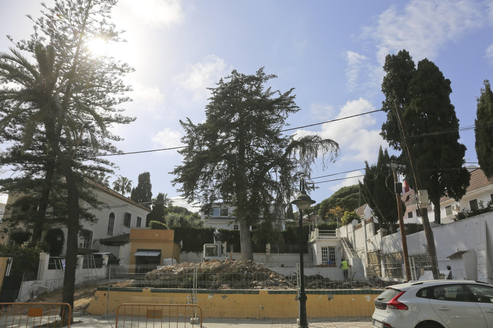 Imagen de la parcela sobre la que se levantaba Villa Maya.