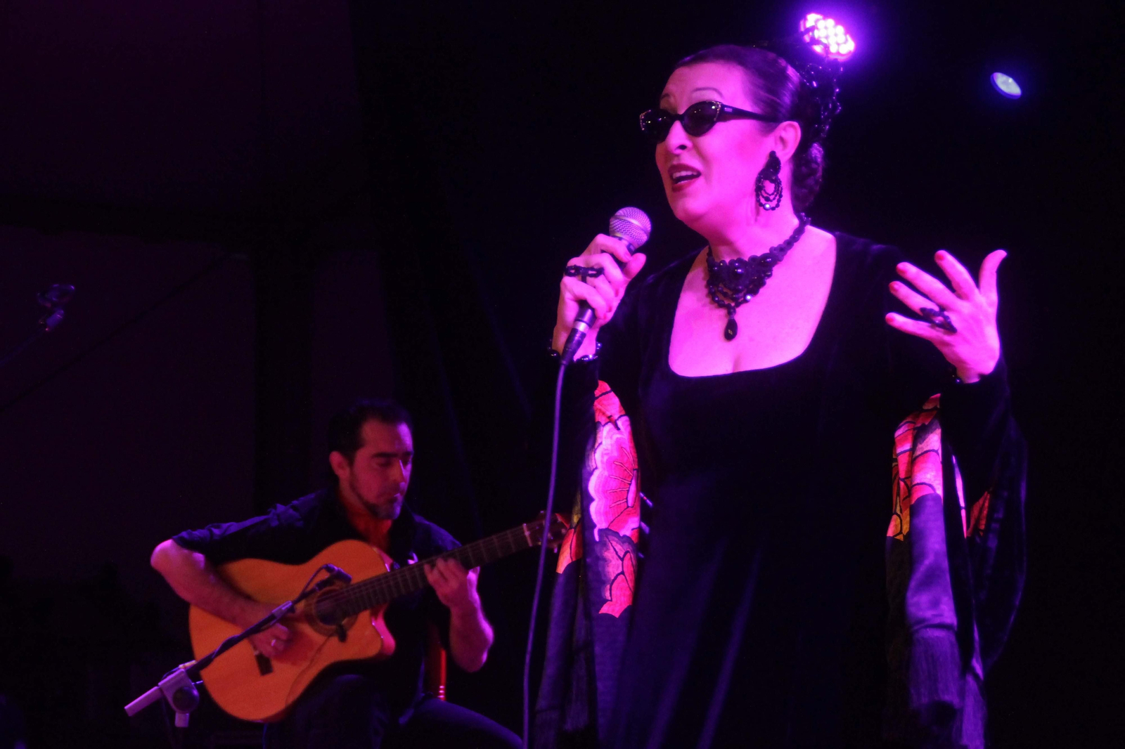 Martirio, en un concierto.