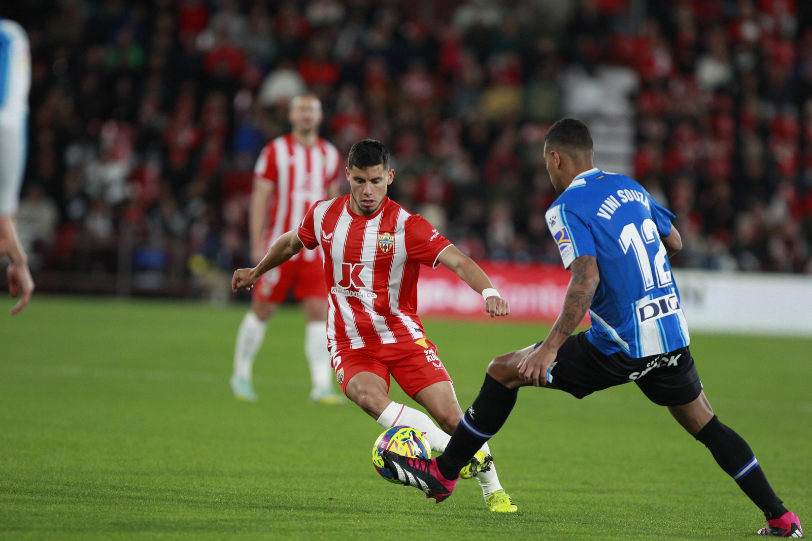 Imágenes del partido U.D. Almería-R.C.D. Espanyol