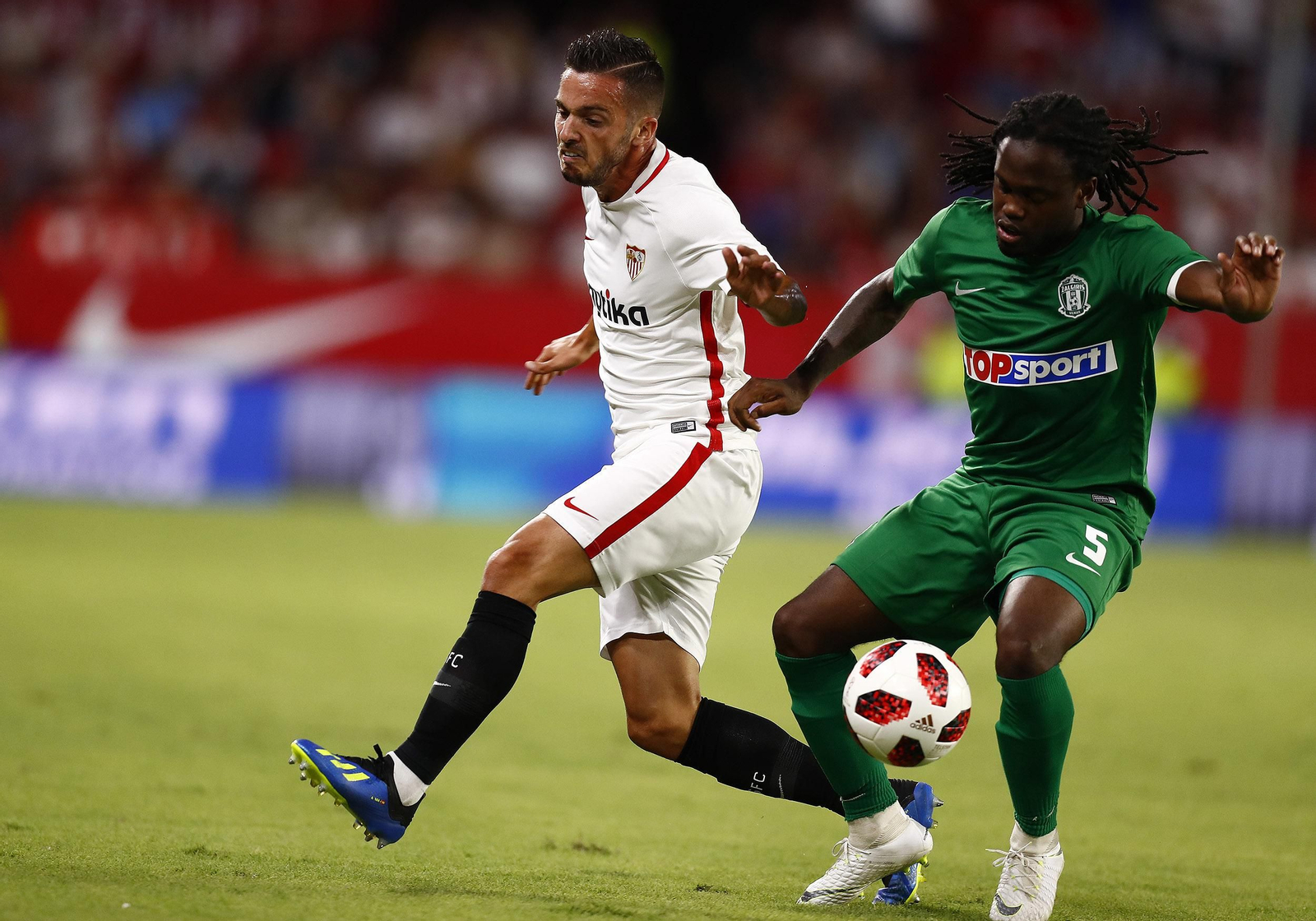 Las imágenes del Sevilla FC-Zalgiris