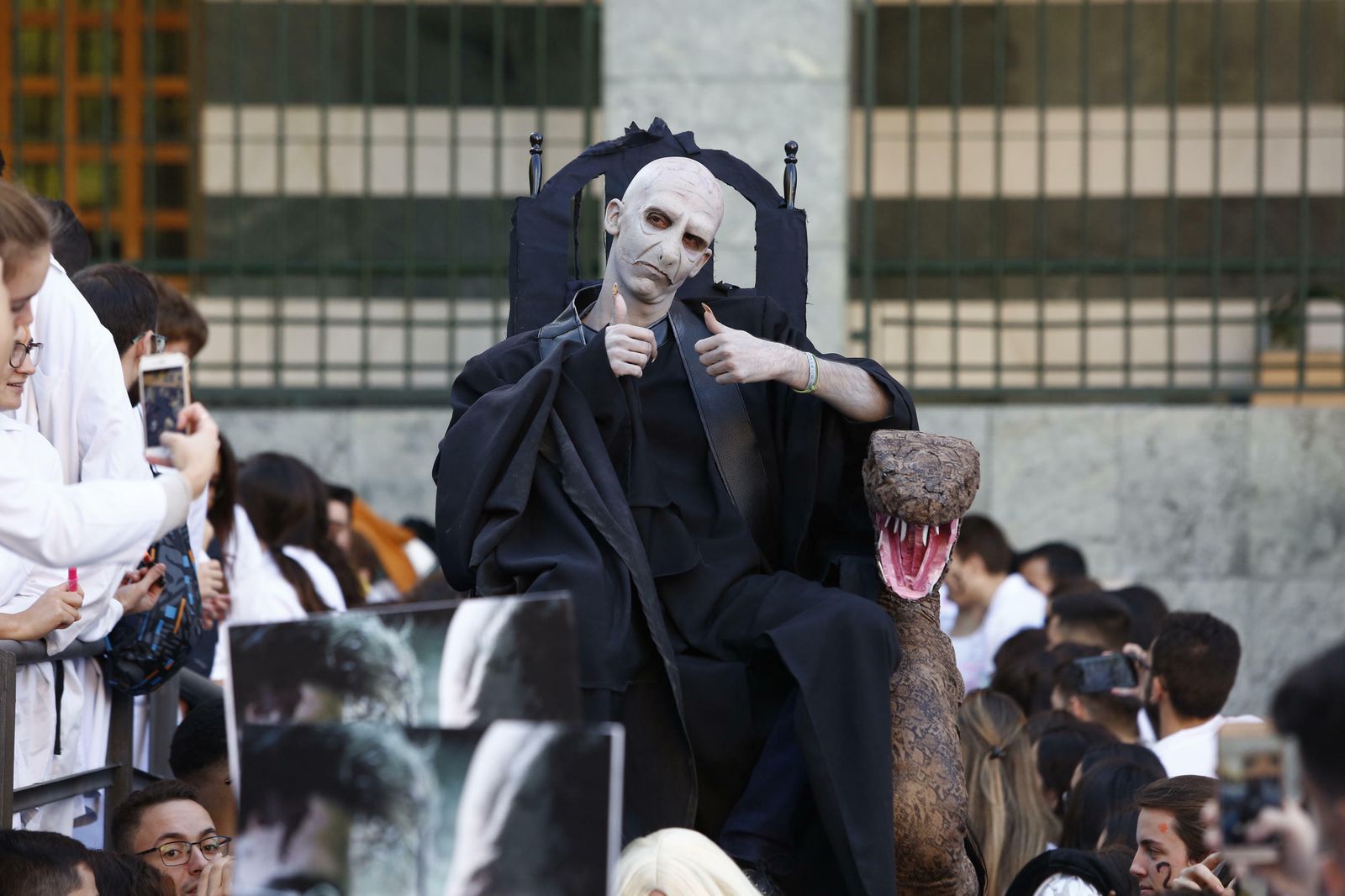 La imágenes del Lucas en el 'año Harry Potter'