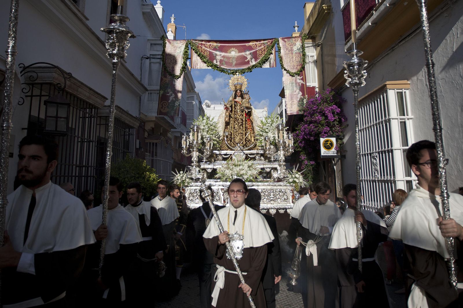 La Patrona, en la salida procesional del último Corpus