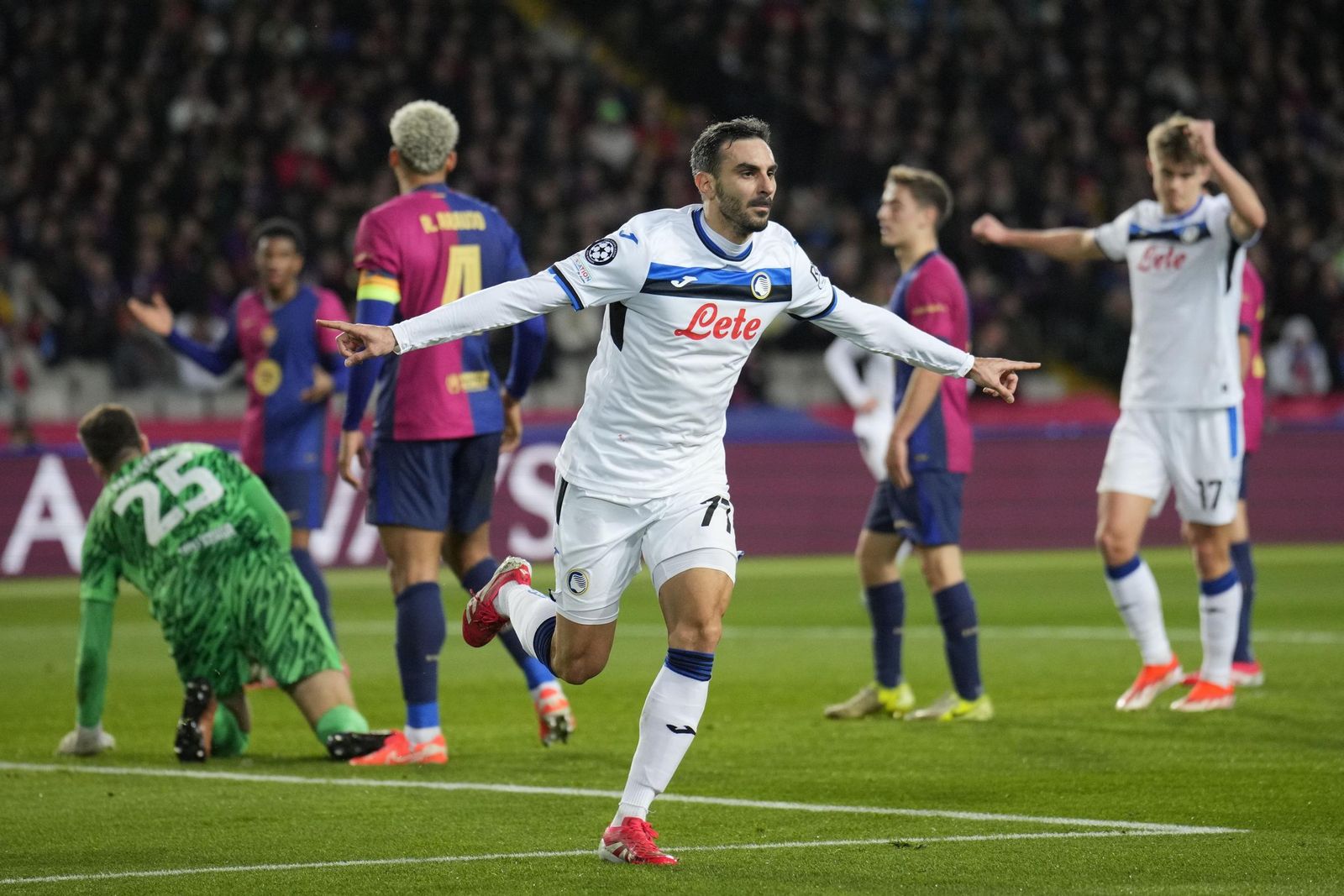 Las fotos del Barcelona - Atalanta