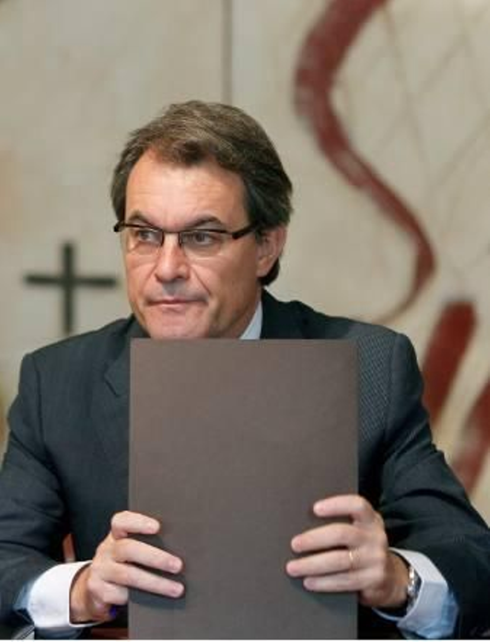 Mas convocará elecciones si el Estado interviene Cataluña