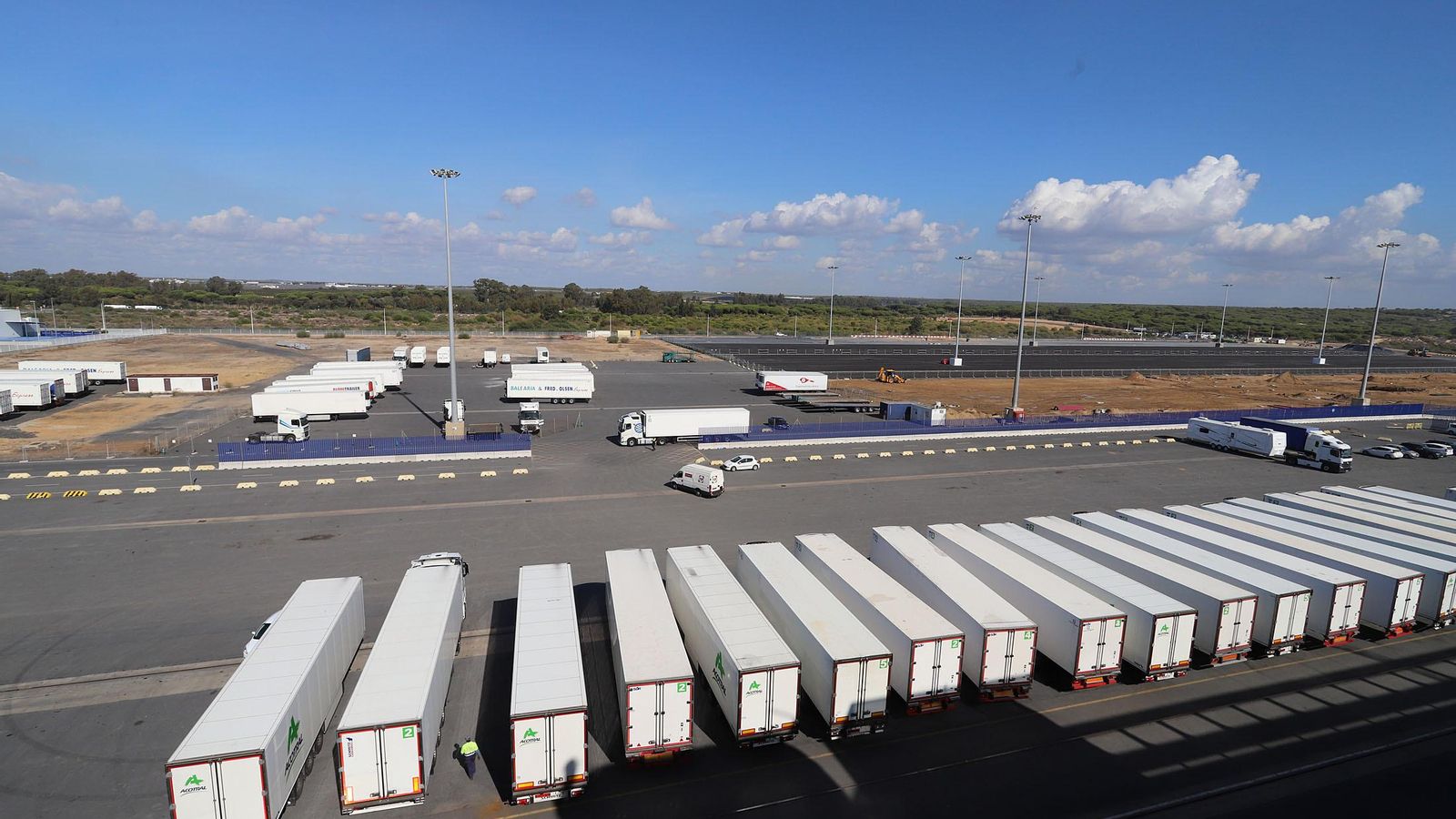 Terrenos donde irá ubicada la Ciudad del Frío. Terrenos donde irá ubicada la Ciudad del Frío.