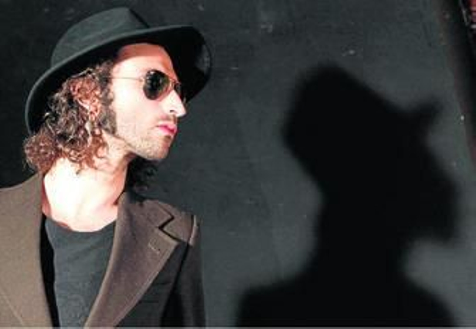 El guitarrista y cantante Leiva, durante la entrevista.