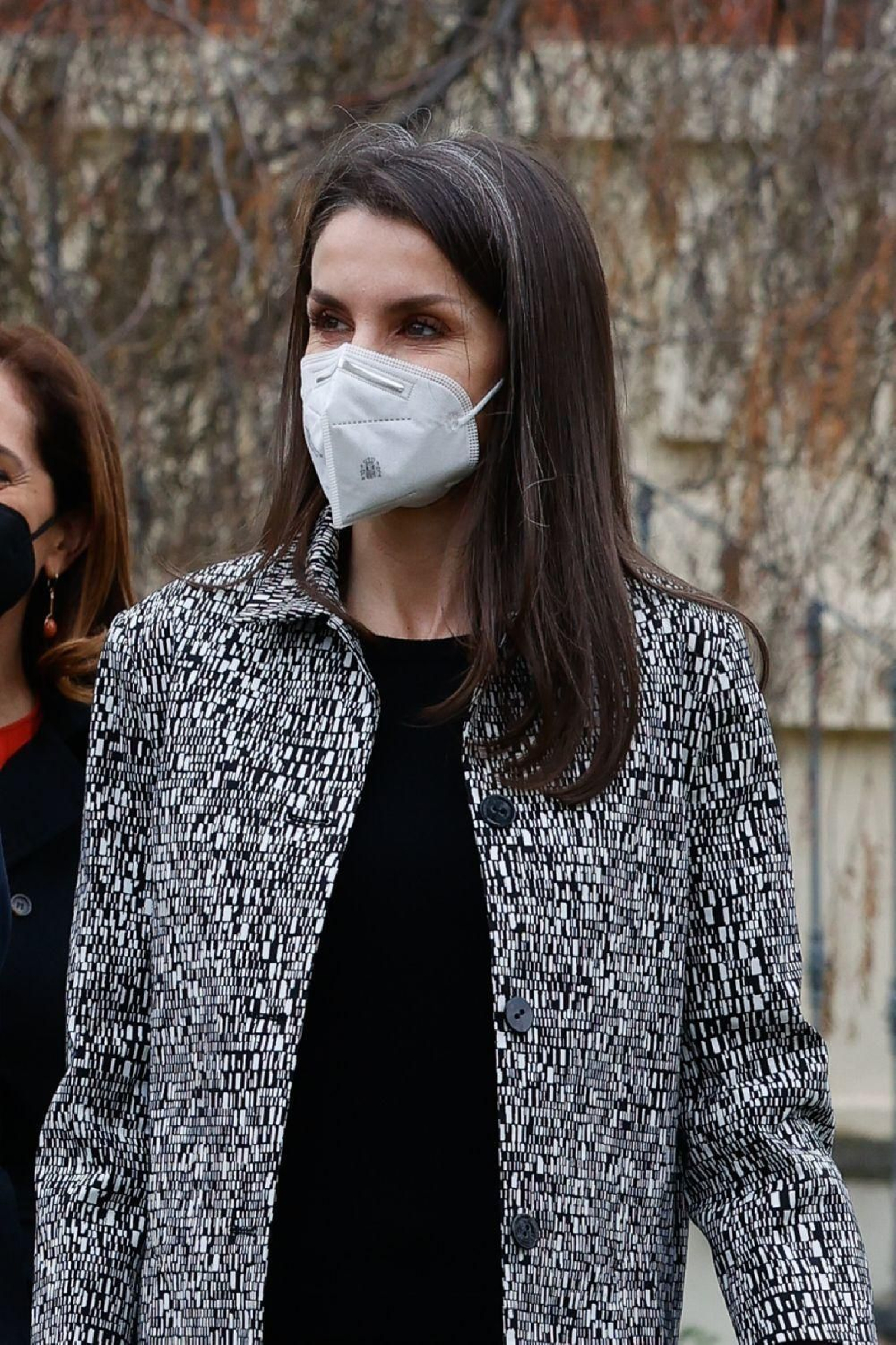 La Reina, en su último acto oficial esta semana.