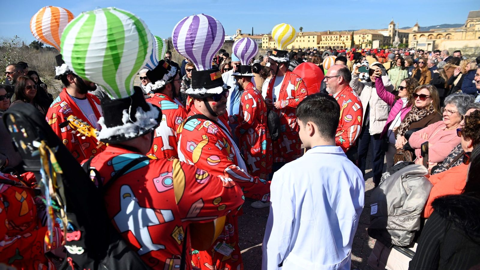 Un momento del desfile.