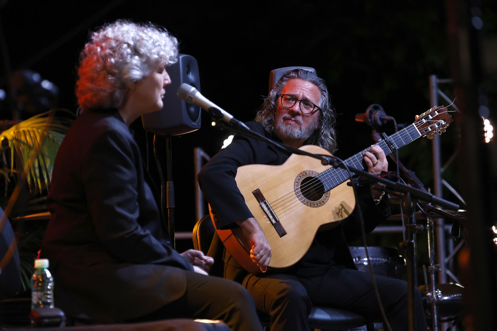 Las fotos de Mayte Martín y José Carlos Gómez en el XI Encuentro Internacional de Guitarra Paco de Lucía