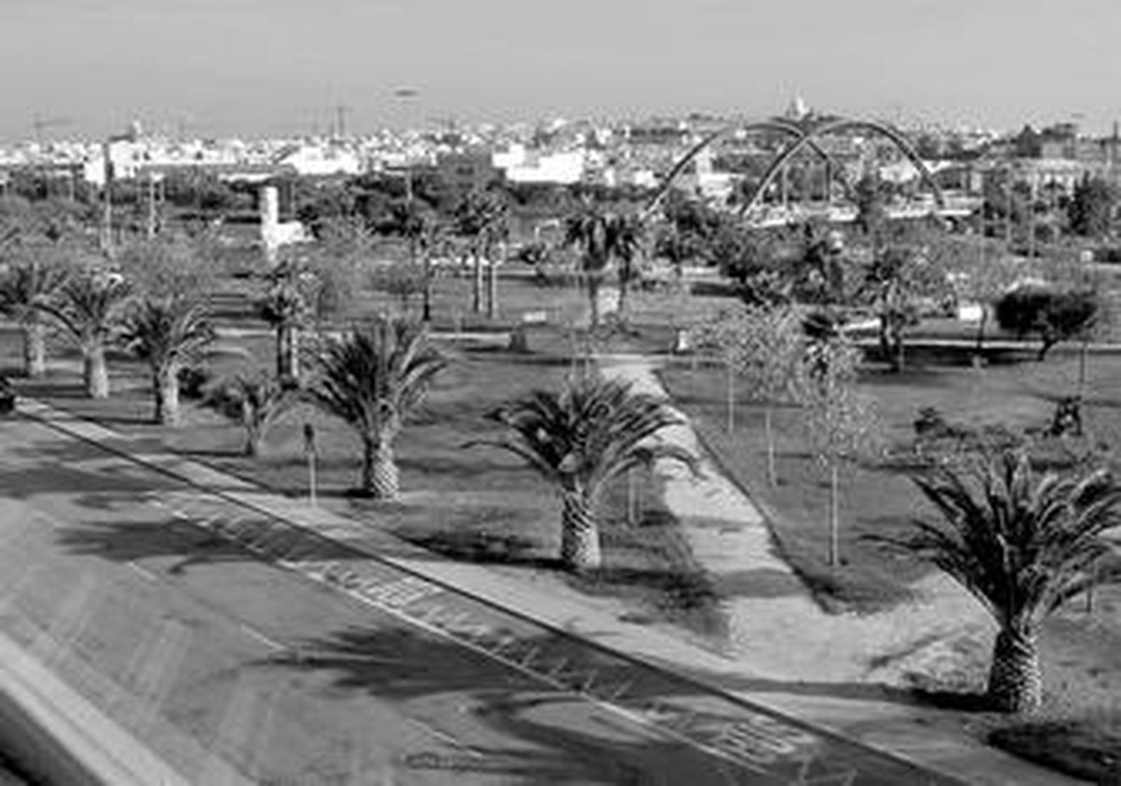 Enclave donde los populares proponen la estación a la entrada del Parque Periurbano de las Albinas.