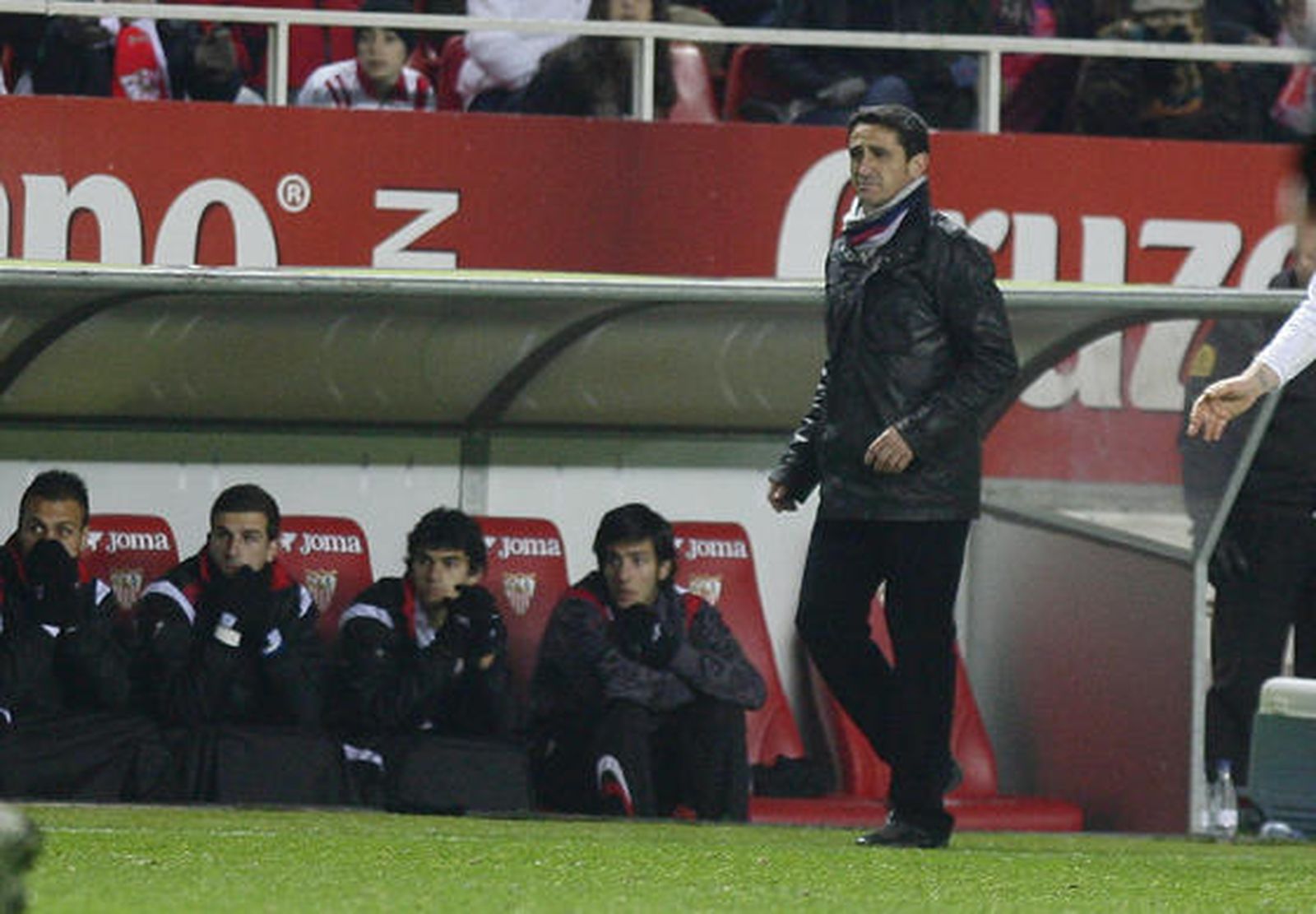 El Sevilla vuelve a ceder puntos en casa. / Antonio Pizarro