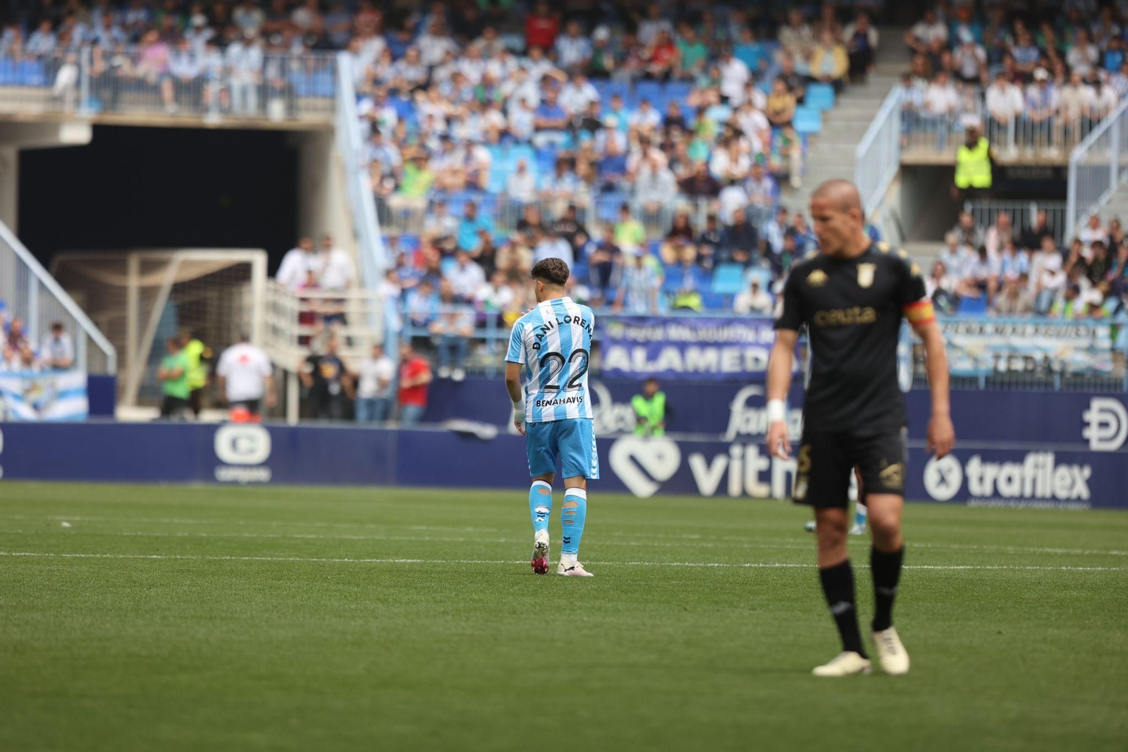 Málaga CF-AD Ceuta, en fotos