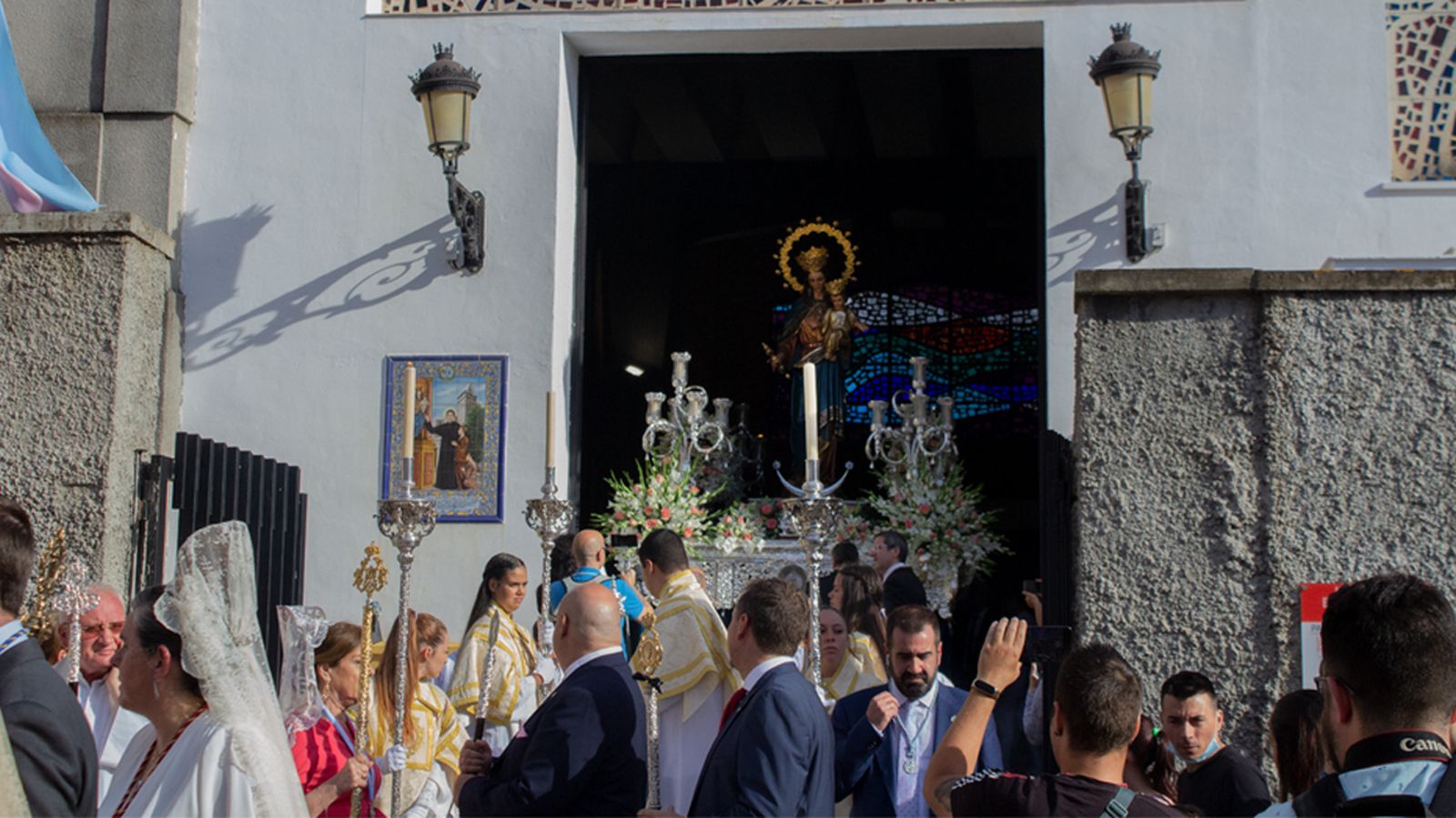 Fotos de la procesión de María Auxiliadora en Algeciras