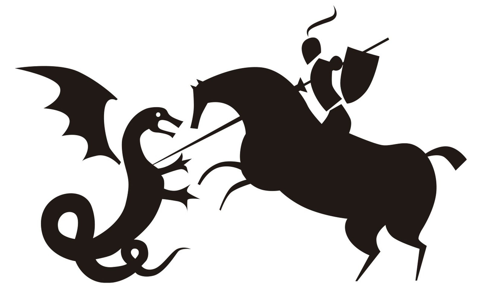 San Jorge y el dragón.