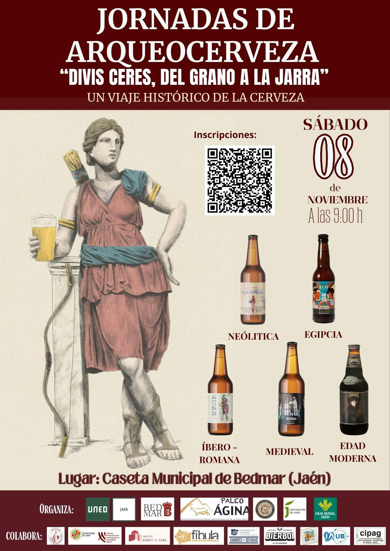 Las jornadas contarán con investigadores de prestigio para dar luz a los orígenes de la cerveza y su constructo social.