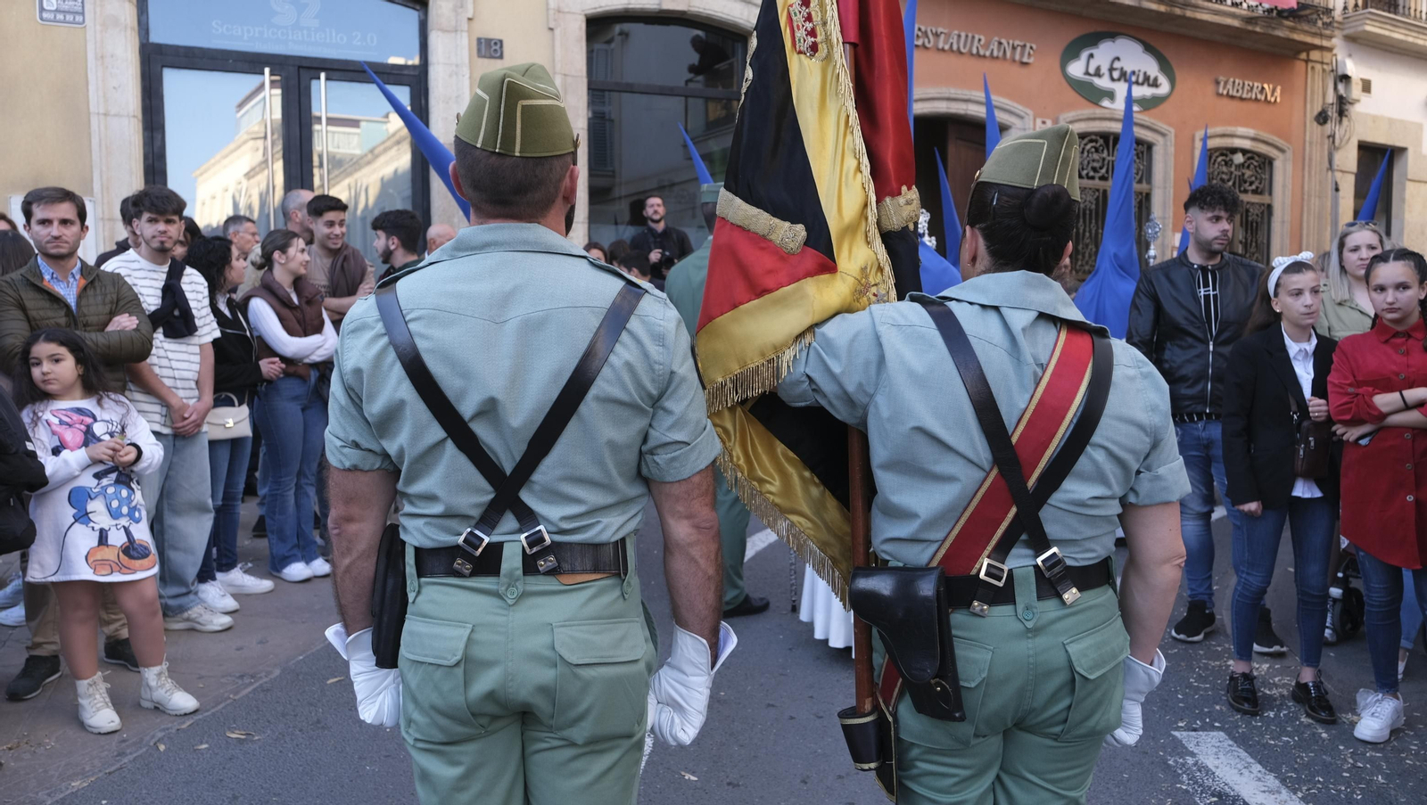 La procesión de Prendimiento en Almería, en imágenes