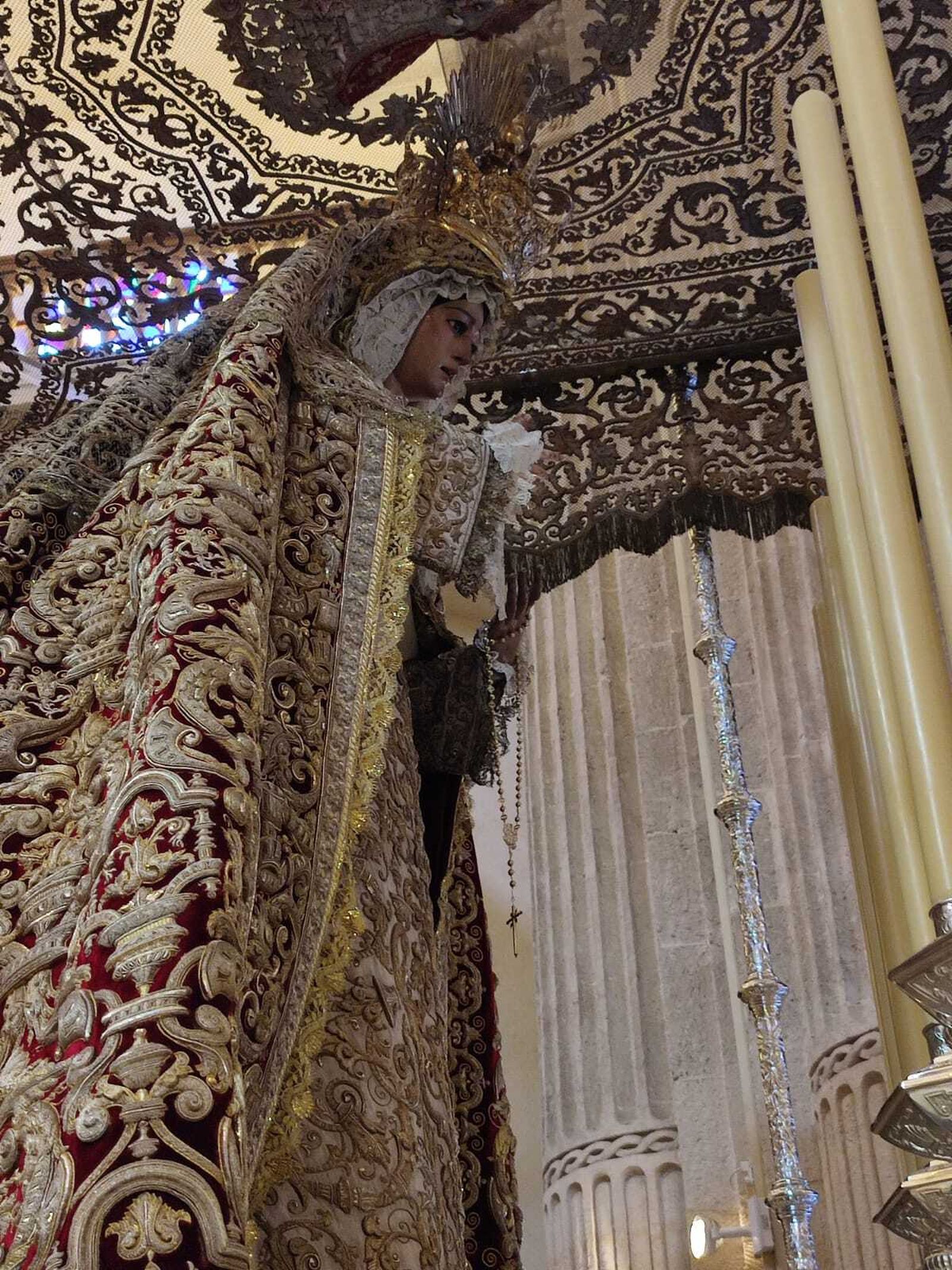 Perfil de la Virgen del Socorro