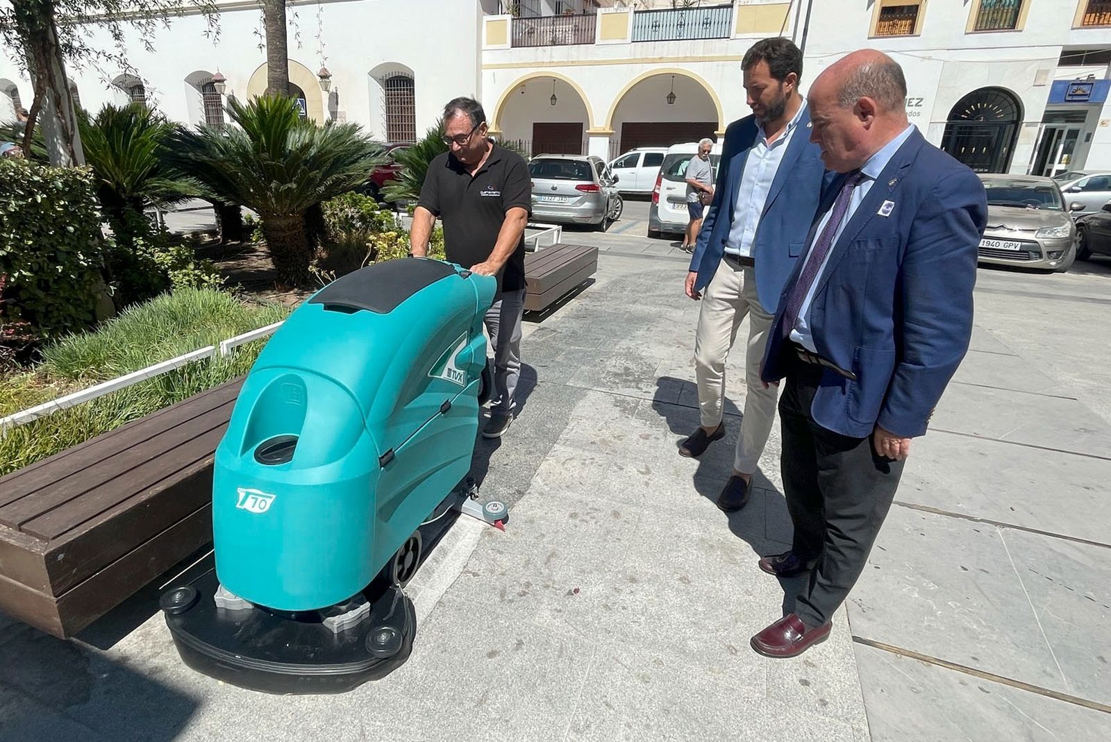 Uno de los equipos adquiridos en Antequera.