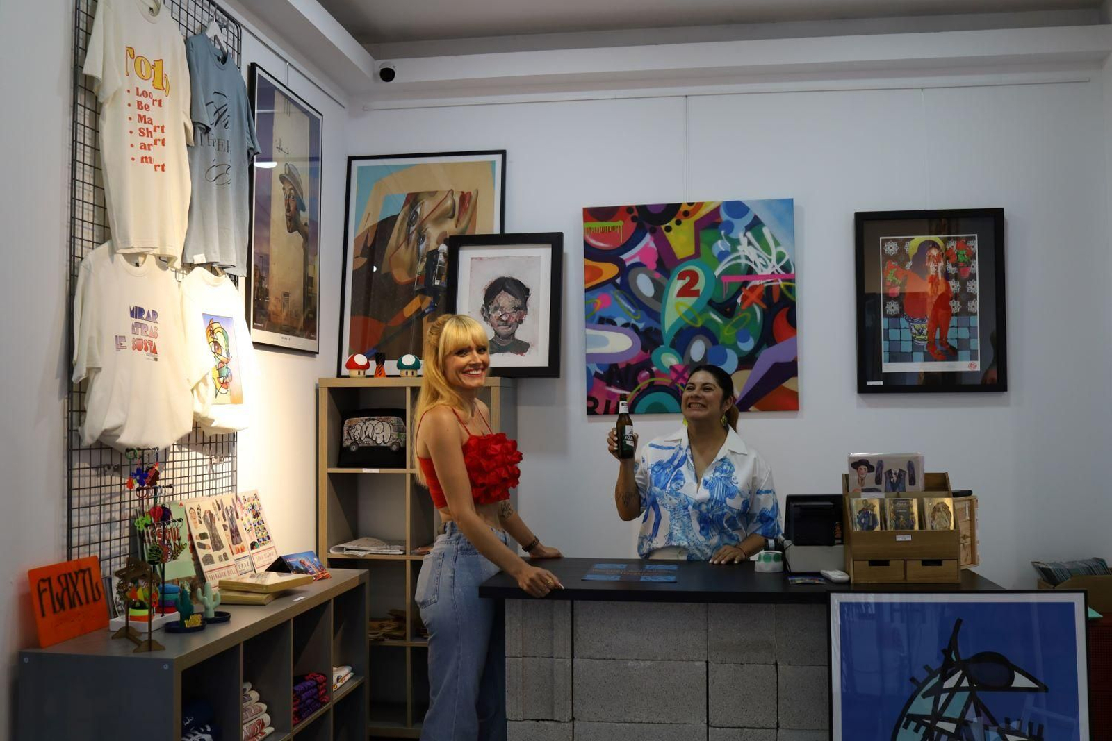 Así es Rampa: la nueva galería de arte contemporáneo con obras de Belin en el centro de Linares