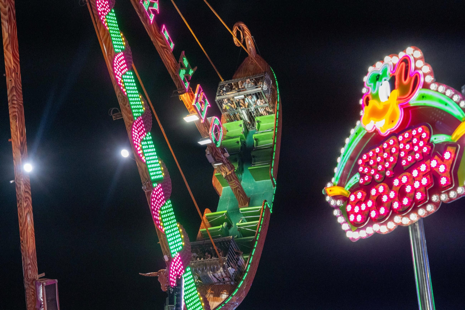 Colombinas 2025: Imágenes del ambiente el viernes 1 de agosto en las Fiestas Colombinas