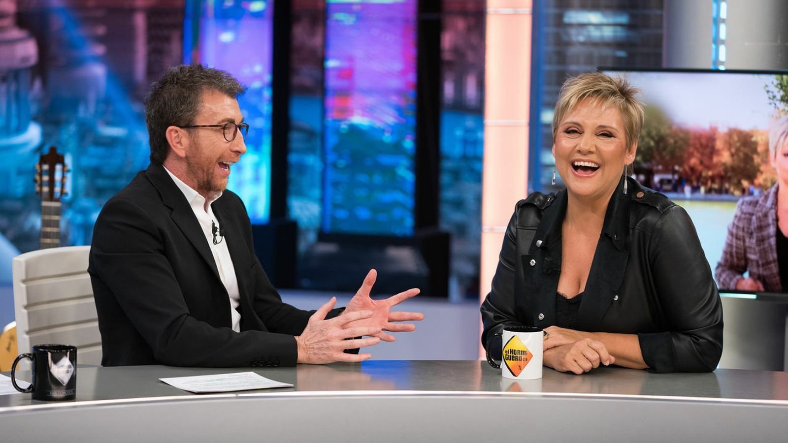 Gloria Serra en la última visita a 'El Hormiguero'