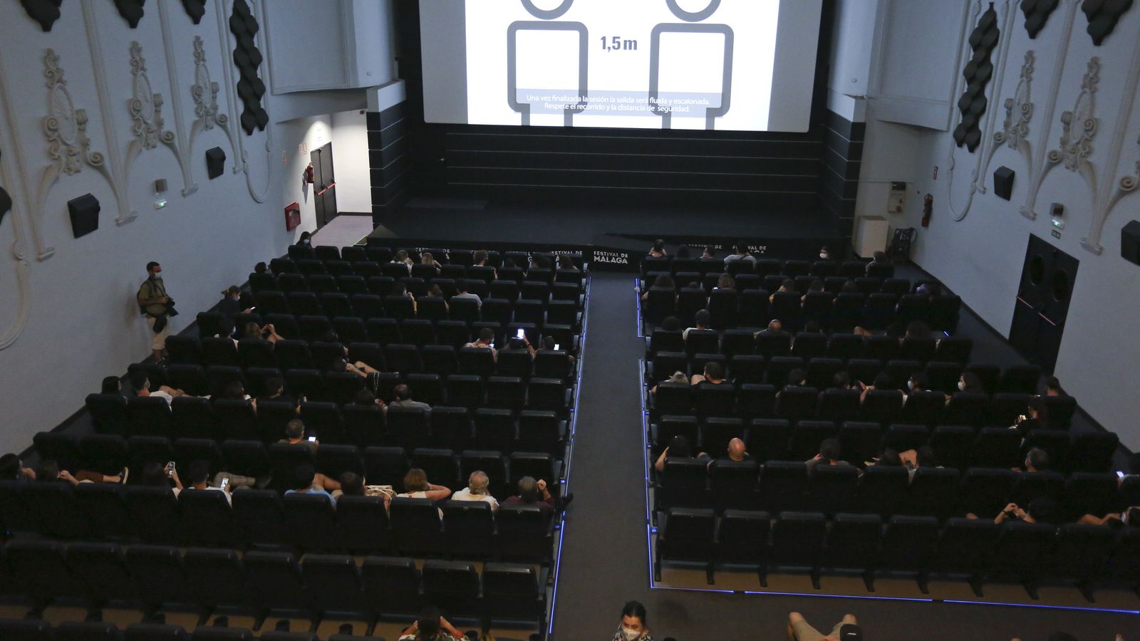 La sala 1 del cine Albéniz.