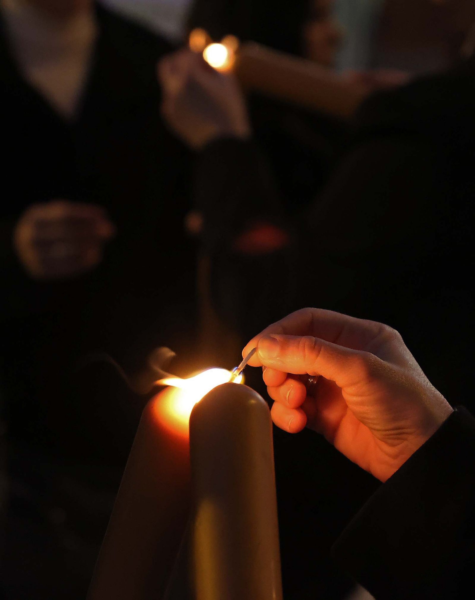 Imágenes del Vía Crucis oficial del Consejo Local de Hermandades y Cofradías de Algeciras