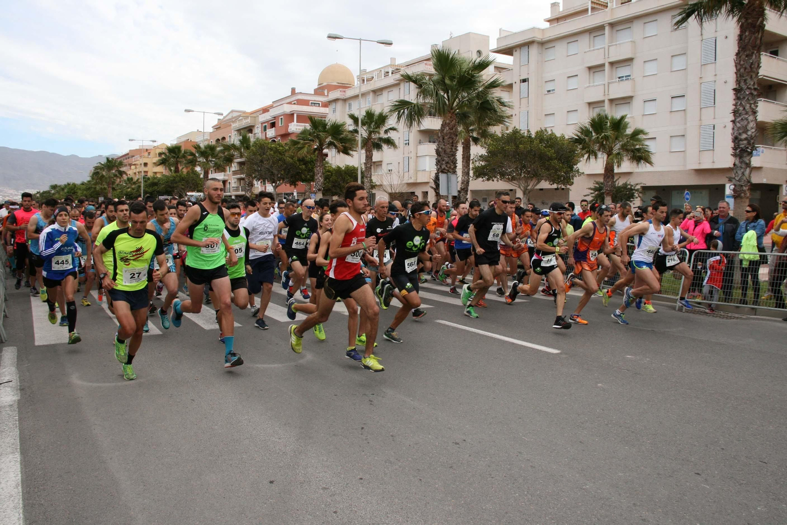 Salida de la prueba general, en la edición que se celebró el año pasado.