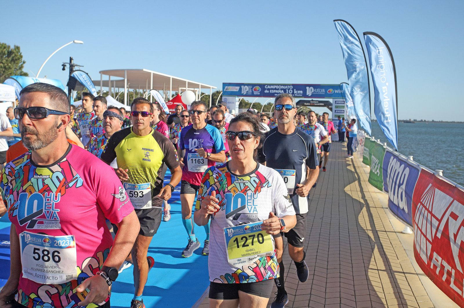 Imágenes de la 10K Puerta del Descubrimiento en Huelva
