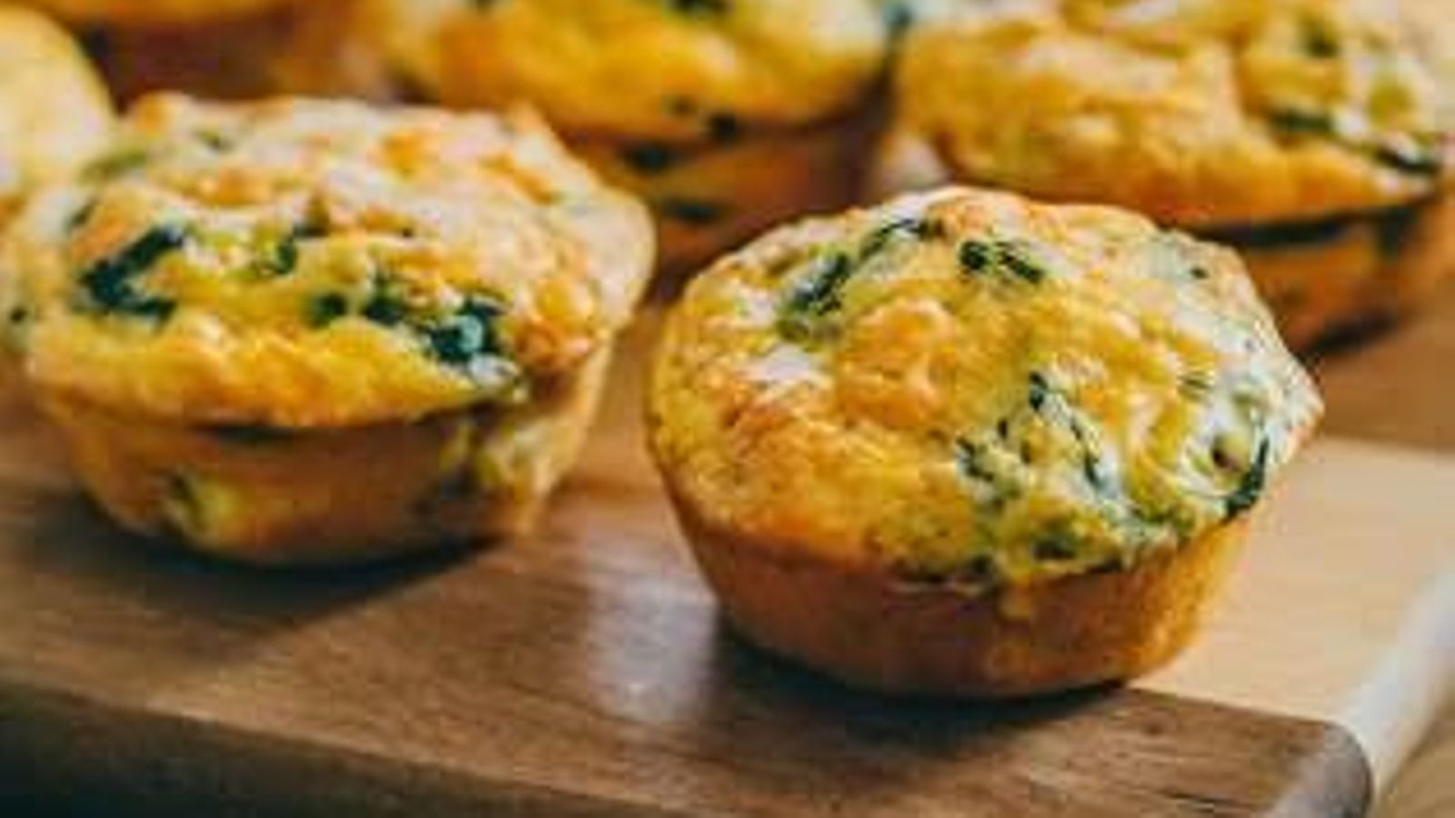 Muffins de verduras y queso