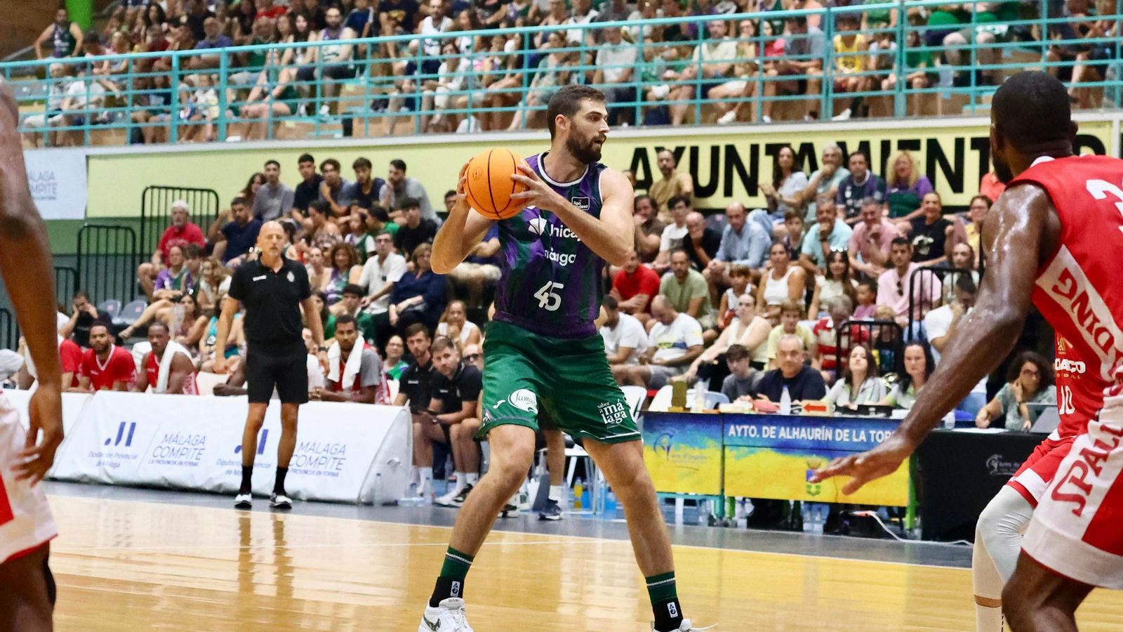 El Unicaja - Mónaco, en fotos