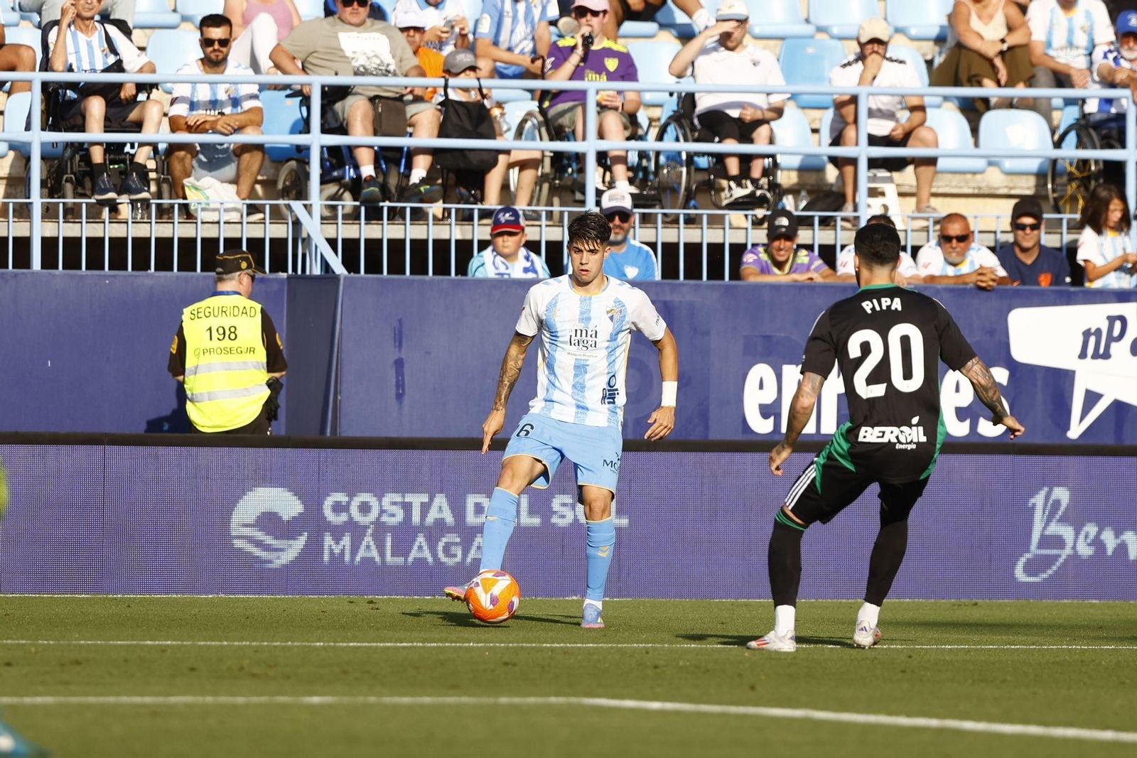 El Málaga CF-Burgos, en fotos