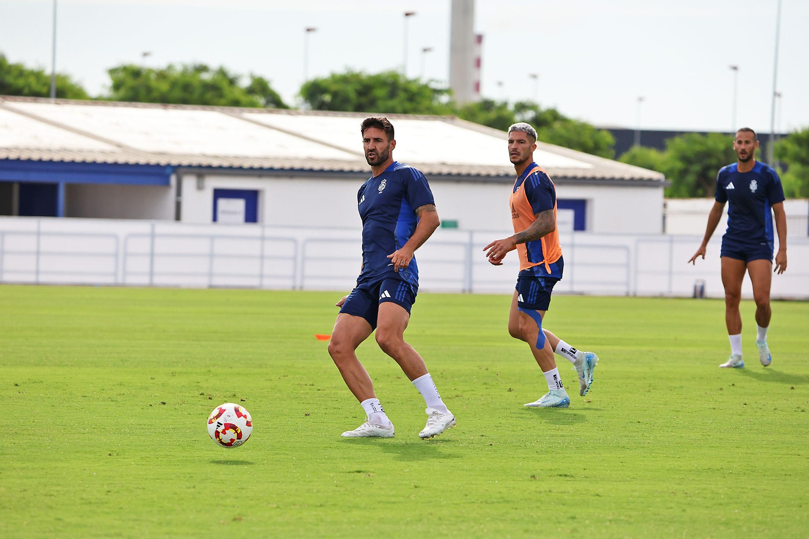 Entrenamiento del Recreativo de Huelva