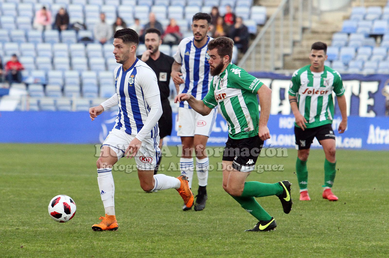 Recreativo de Huelva - At Sanluqueño, en imágenes
