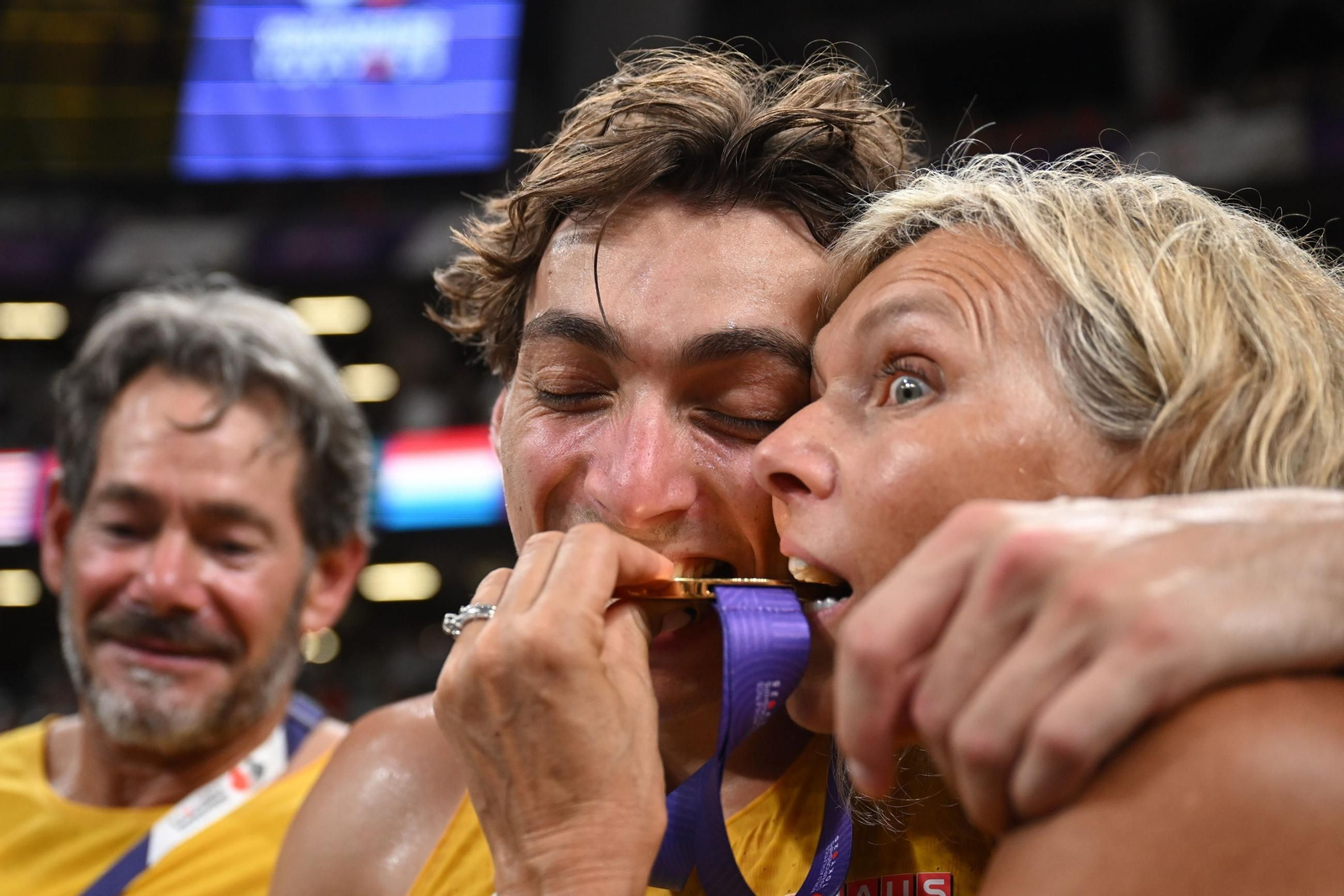 Las fotos del récord mundial de Duplantis y del resto de la jornada