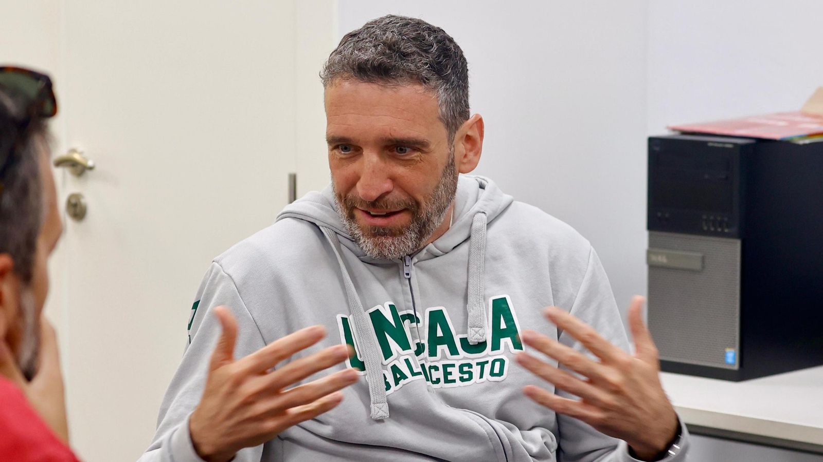 Ibon Navarro, durante la entrevista para Málaga Hoy.