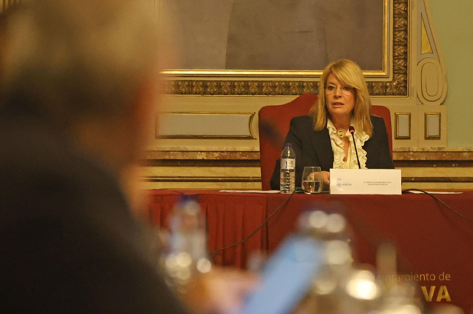 Imágenes de la celebración del Pleno Extraordinario de Honores y Distinciones 2025 en Huelva