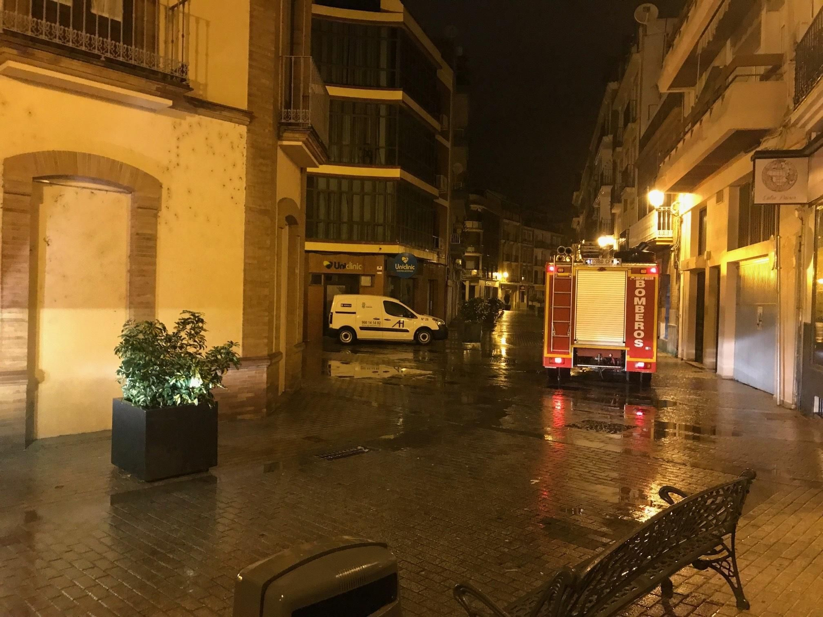 Imágenes de los estropicios de la borrasca en Huelva