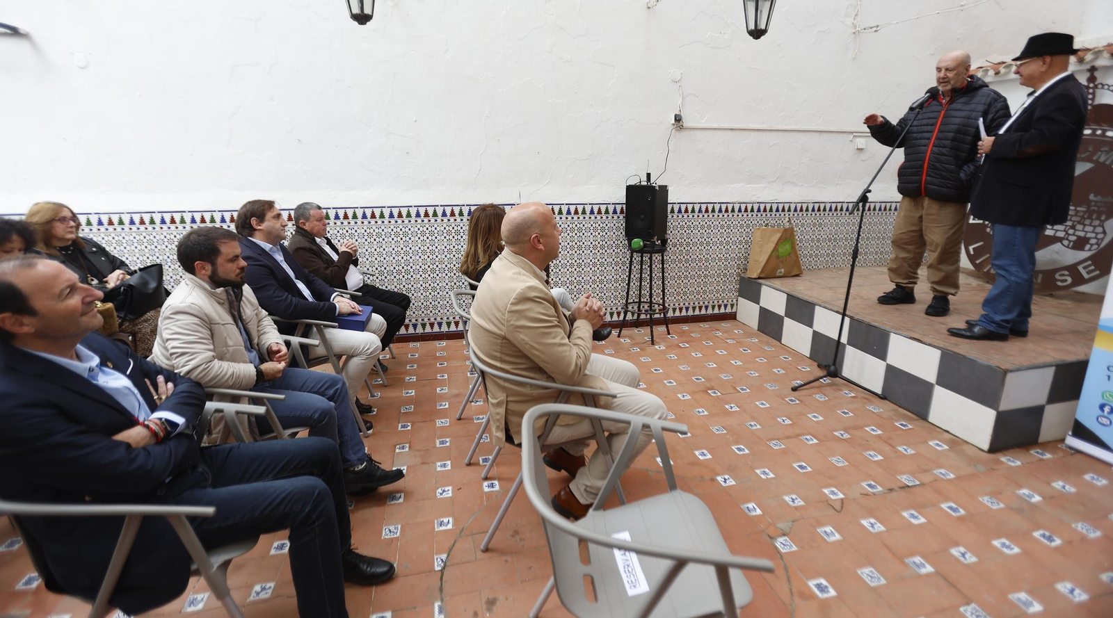 Las fotos del homenaje de la Peña Balona a Gabriel Navarro "Baby"