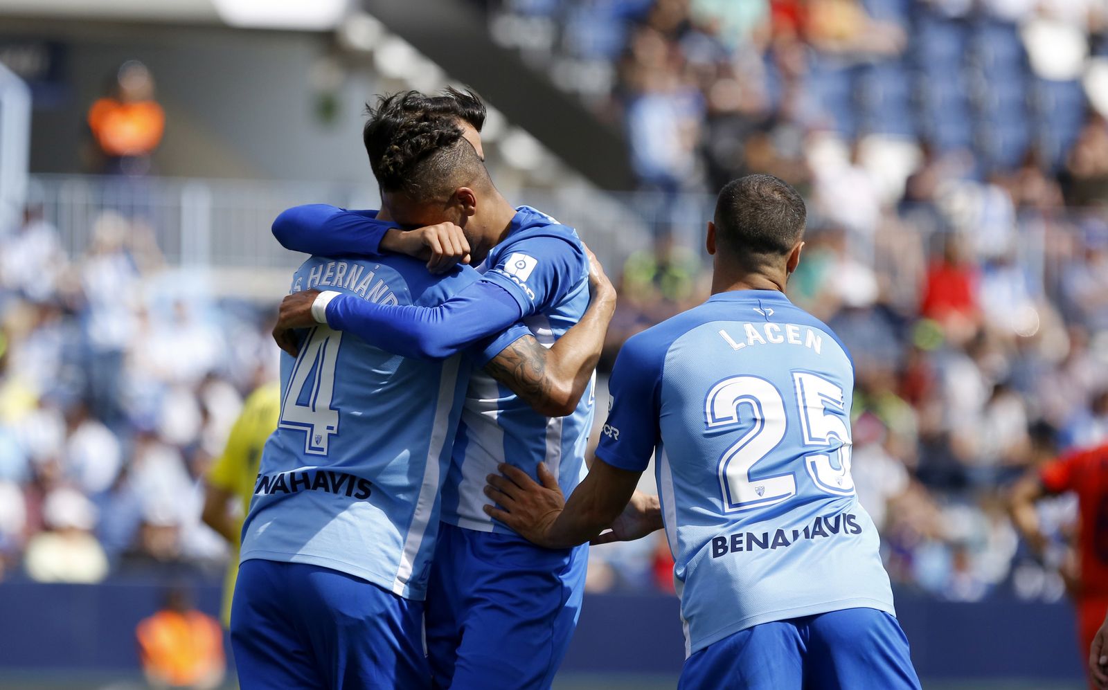 Las imágenes del Málaga-Real Sociedad