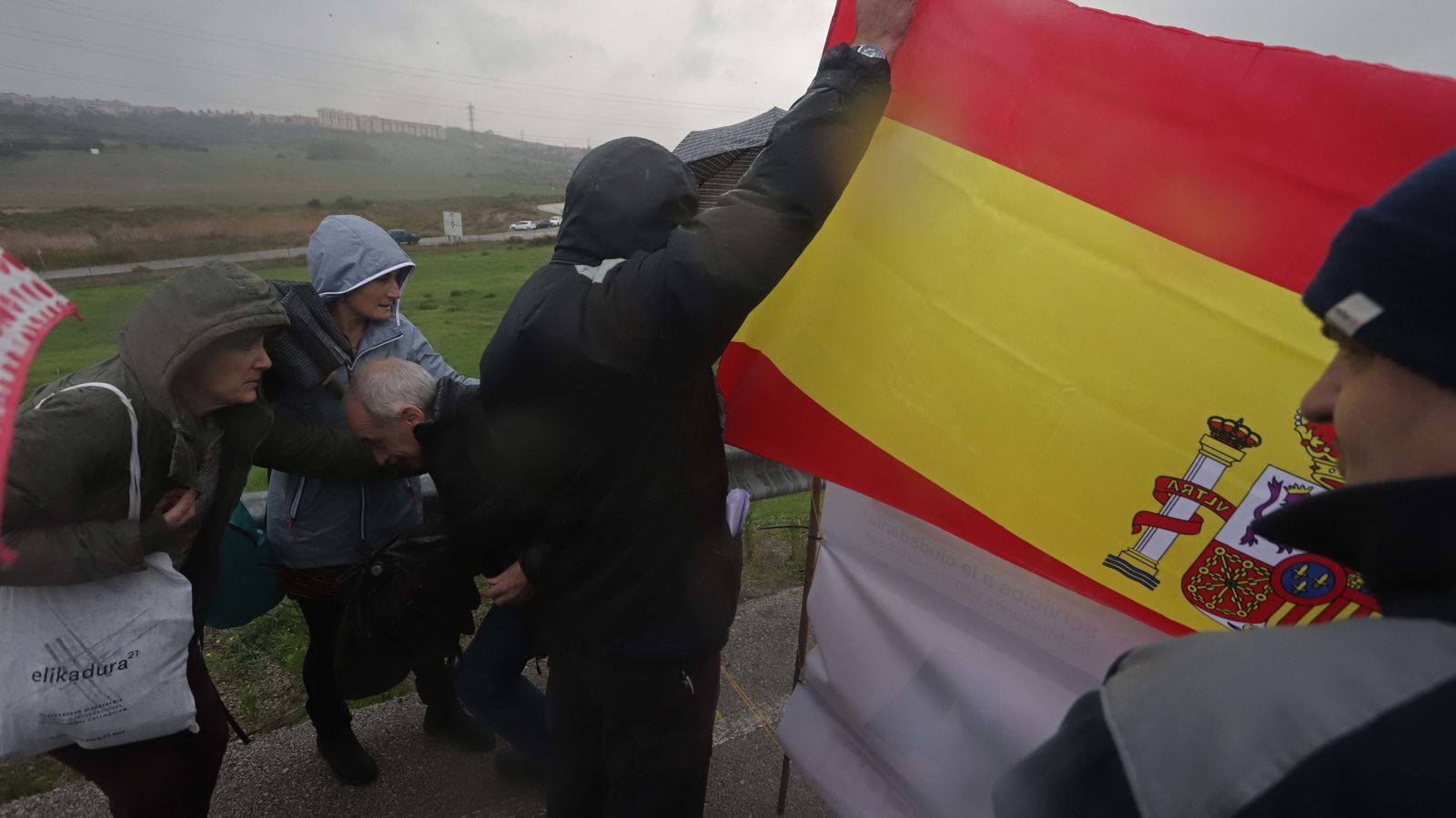 Funcionarios de Botafuegos en huelga