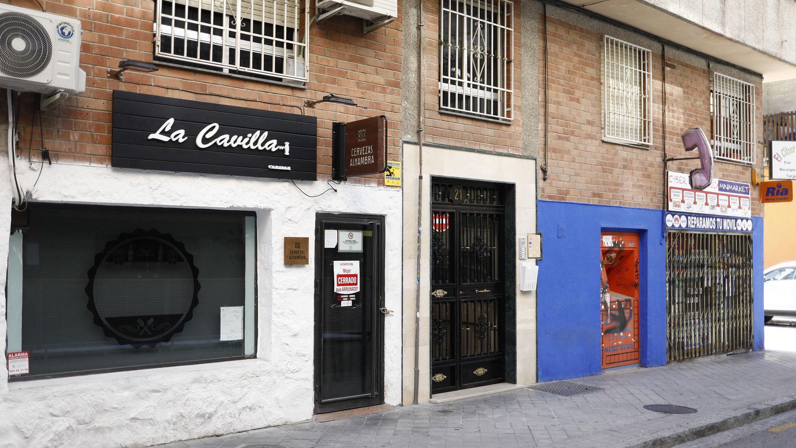 El Cyber Locutorio de Moe, hoy en la calle Abén Humeya